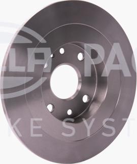 HELLA PAGID 8DD 355 103-191 - Гальмівний диск autocars.com.ua