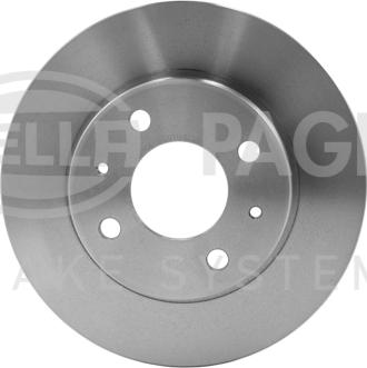 HELLA PAGID 8DD 355 103-331 - Гальмівний диск autocars.com.ua