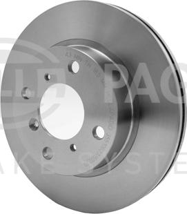 HELLA PAGID 8DD 355 106-231 - Гальмівний диск autocars.com.ua