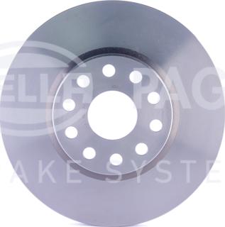 HELLA PAGID 8DD 355 106-301 - Гальмівний диск autocars.com.ua