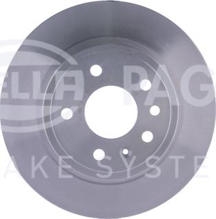 HELLA PAGID 8DD 355 107-001 - Гальмівний диск autocars.com.ua