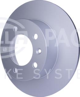 HELLA PAGID 8DD 355 108-291 - Тормозной диск avtokuzovplus.com.ua