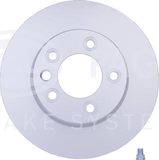 HELLA PAGID 8DD 355 109-721 - Гальмівний диск autocars.com.ua