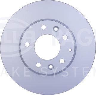 HELLA PAGID 8DD 355 110-361 - Гальмівний диск autocars.com.ua