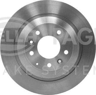 HELLA PAGID 8DD 355 114-501 - Гальмівний диск autocars.com.ua