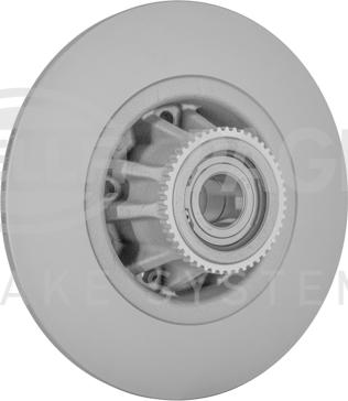 HELLA PAGID 8DD 355 123-251 - Гальмівний диск autocars.com.ua