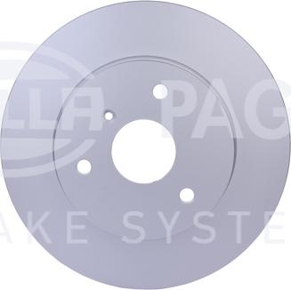 HELLA PAGID 8DD 355 127-411 - Тормозной диск avtokuzovplus.com.ua