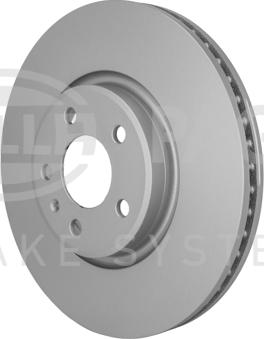 HELLA PAGID 8DD 355 129-231 - Гальмівний диск autocars.com.ua