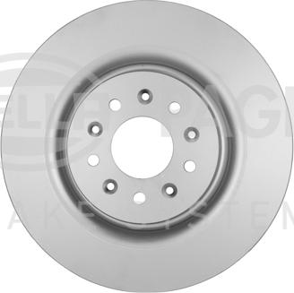 HELLA PAGID 8DD 355 129-271 - Гальмівний диск autocars.com.ua