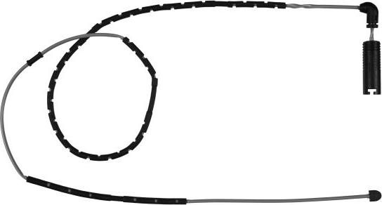 HELLA PAGID 8DK 355 250-881 - Сигналізатор, знос гальмівних колодок autocars.com.ua