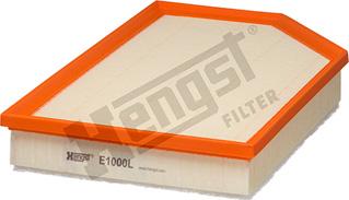 Hengst Filter E1000L - Воздушный фильтр autodnr.net