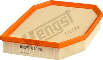 Hengst Filter E1039L - Повітряний фільтр autocars.com.ua