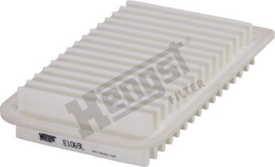 Hengst Filter E1069L - Повітряний фільтр autocars.com.ua