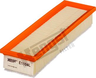 Hengst Filter E1104L - Повітряний фільтр autocars.com.ua