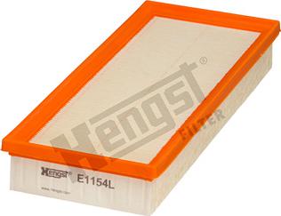 Hengst Filter E1154L - Воздушный фильтр autodnr.net