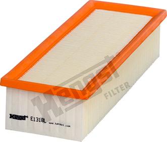 Hengst Filter E1318L - Повітряний фільтр autocars.com.ua