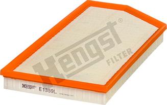 Hengst Filter E1359L - Воздушный фильтр autodnr.net