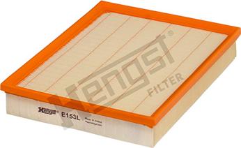 Hengst Filter E153L - Воздушный фильтр autodnr.net