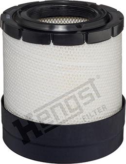 Hengst Filter E1661L - Повітряний фільтр autocars.com.ua