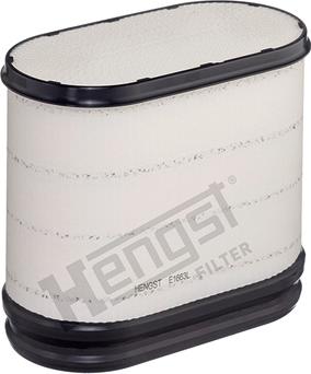 Hengst Filter E1663L - Повітряний фільтр autocars.com.ua