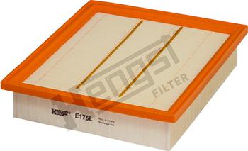 Hengst Filter E175L - Повітряний фільтр autocars.com.ua