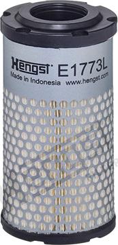 Hengst Filter E1773L - Повітряний фільтр autocars.com.ua