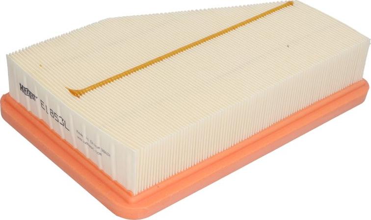 Hengst Filter E1853L - Повітряний фільтр autocars.com.ua