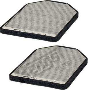 Hengst Filter E1933LC-2 - Фільтр, повітря у внутрішній простір autocars.com.ua