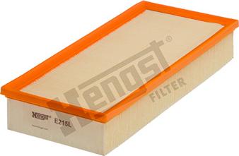 Hengst Filter E215L - Воздушный фильтр avtokuzovplus.com.ua