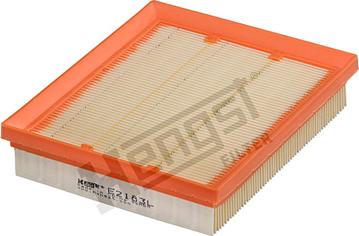 Hengst Filter E2183L - Повітряний фільтр autocars.com.ua