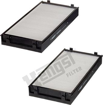 Hengst Filter E2944LI-2 - Фільтр, повітря у внутрішній простір autocars.com.ua