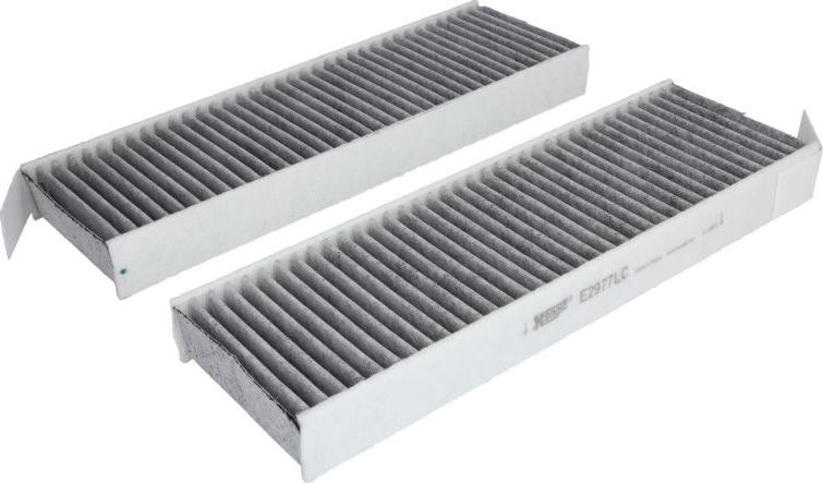 Hengst Filter E2977LC-2 - Фільтр, повітря у внутрішній простір autocars.com.ua