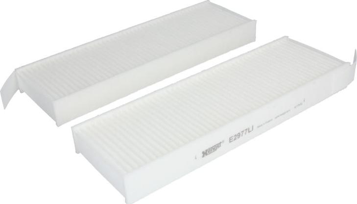 Hengst Filter E2977LI-2 - Фільтр, повітря у внутрішній простір autocars.com.ua