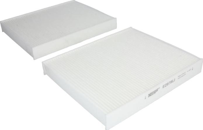 Hengst Filter E2978LI-2 - Фільтр, повітря у внутрішній простір autocars.com.ua