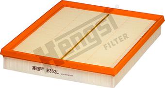Hengst Filter E352L - Воздушный фильтр avtokuzovplus.com.ua