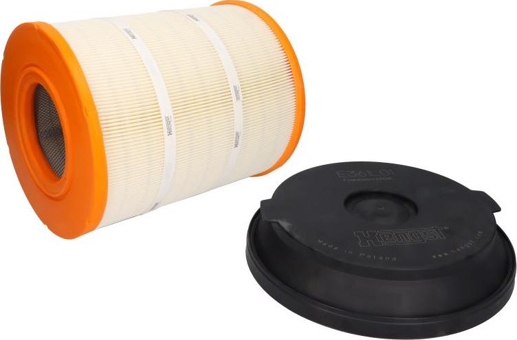 Hengst Filter E361L01 - Повітряний фільтр autocars.com.ua