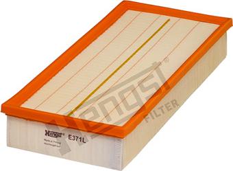 Hengst Filter E371L - Воздушный фильтр autodnr.net