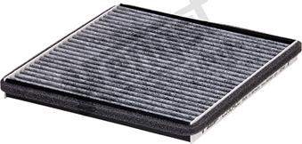 Hengst Filter E3904LC - Фільтр, повітря у внутрішній простір autocars.com.ua