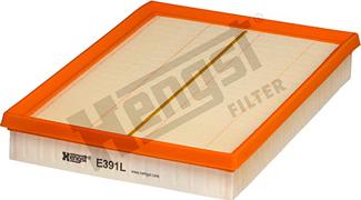 Hengst Filter E391L - Повітряний фільтр autocars.com.ua
