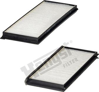 Hengst Filter E3931LI-2 - Фильтр воздуха в салоне avtokuzovplus.com.ua