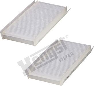 Hengst Filter E3991LI-2 - Фільтр, повітря у внутрішній простір autocars.com.ua