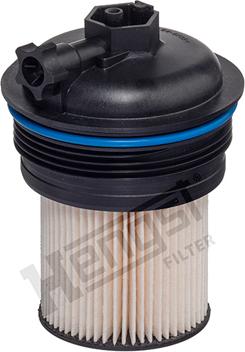 Hengst Filter E449KP D347 - Паливний фільтр autocars.com.ua