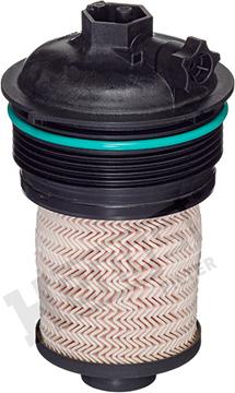 Hengst Filter E463KP D382 - Паливний фільтр autocars.com.ua