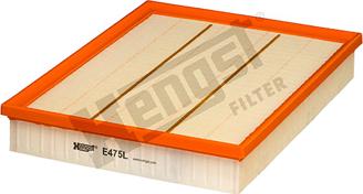Hengst Filter E475L - Воздушный фильтр autodnr.net