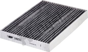 Hengst Filter E4927LC - Фільтр, повітря у внутрішній простір autocars.com.ua