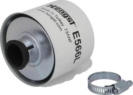 Hengst Filter E566L - Повітряний фільтр autocars.com.ua