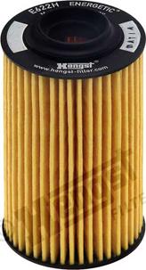 Hengst Filter E622H D145 - Масляний фільтр autocars.com.ua