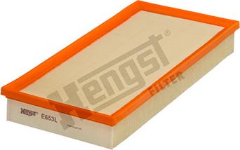 Hengst Filter E653L - Воздушный фильтр autodnr.net