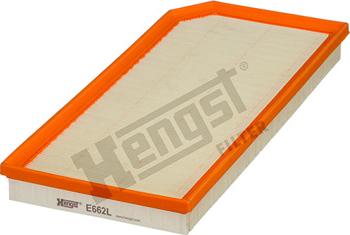 Hengst Filter E662L - Воздушный фильтр avtokuzovplus.com.ua