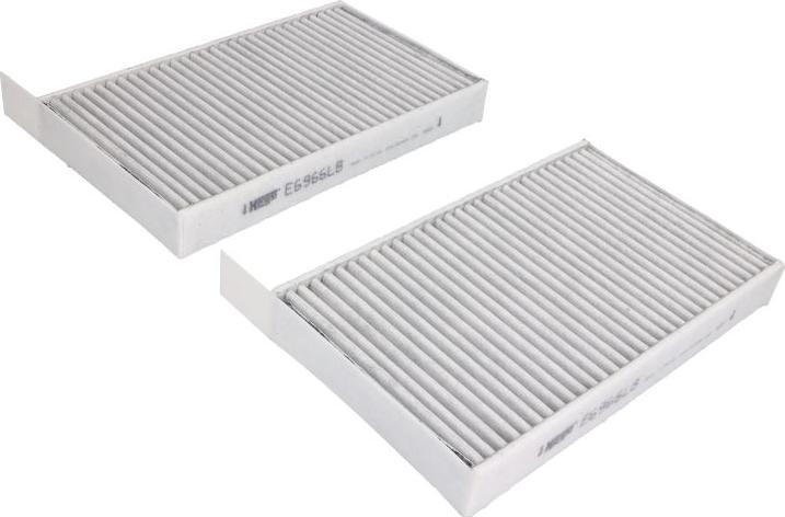 Hengst Filter E6966LB-2 - Фільтр, повітря у внутрішній простір autocars.com.ua